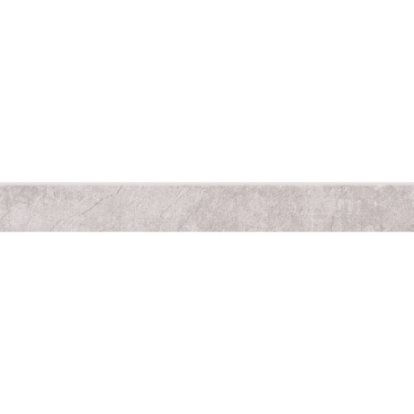 Gres szkliwiony cokół MORENCI light grey structure mat 7,2x59,8 gat. I